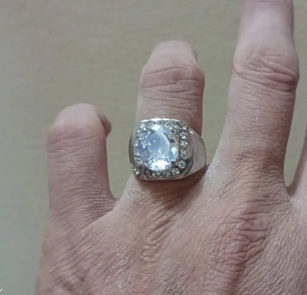 Cincin Perhiasaan Zirkon Mewah