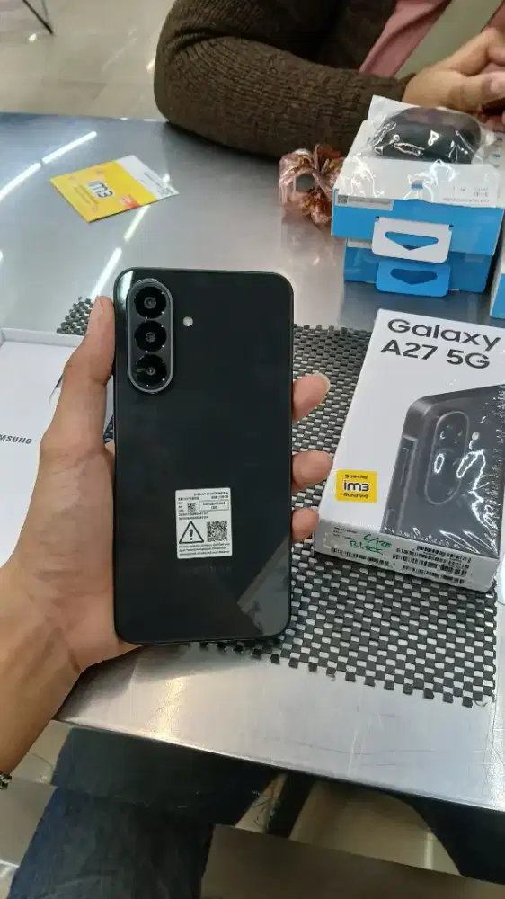 SAMSUNG A27 TERBARU HARGA TERMURAH FREE SMARTBAND FIT3 ORI & ADAPTER