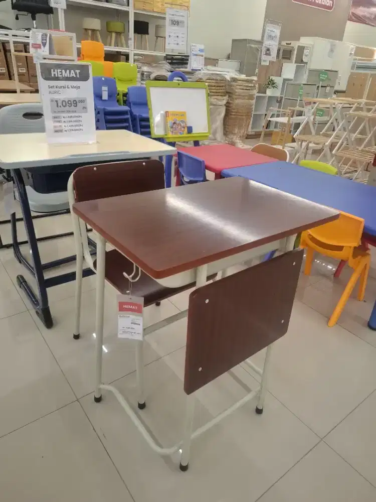 SET MEJA KURSI KELAS SEKOLAH SD/SMP/SMA/SMK