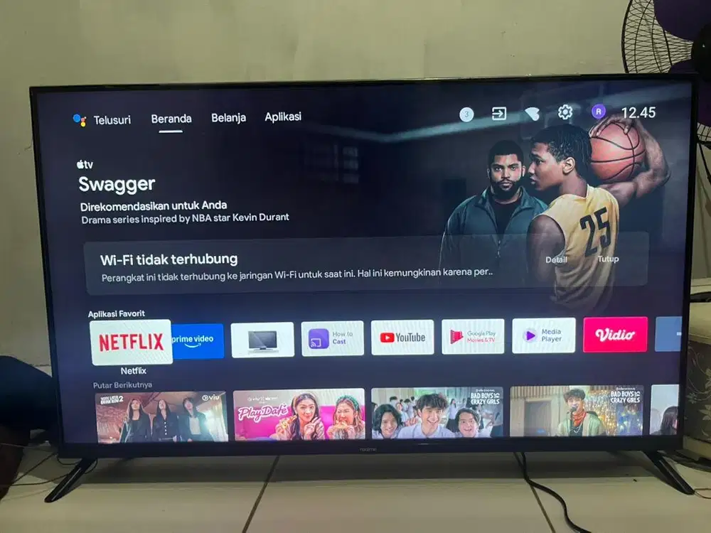 tv android led realme 43inc smart digital