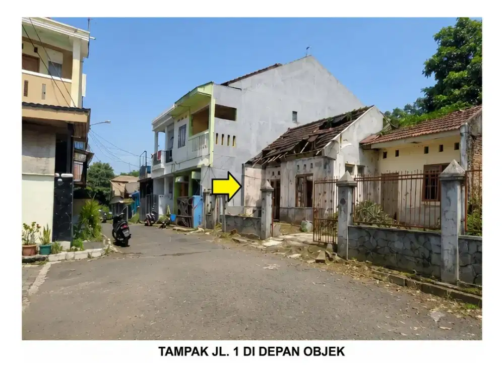 Jual Rumah Hitung Tanah Strategis Cipayung Depok Harga Nego SHM