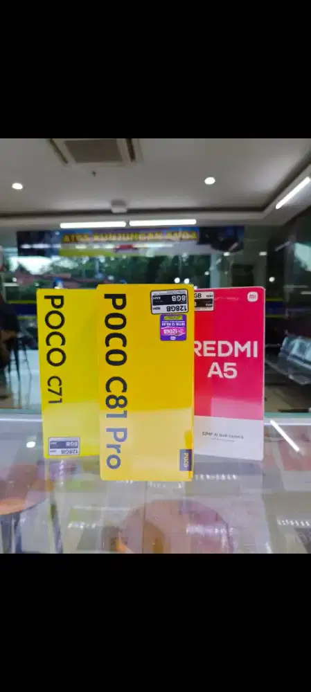 Xiaomi Poco C81 pro 4/128 danjg redmi A5 garansi resmi