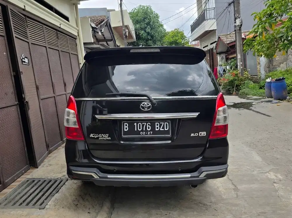 Toyota Kijang Grand Innova Inova G Manual MT Tahun 2012 Hitam , 2011