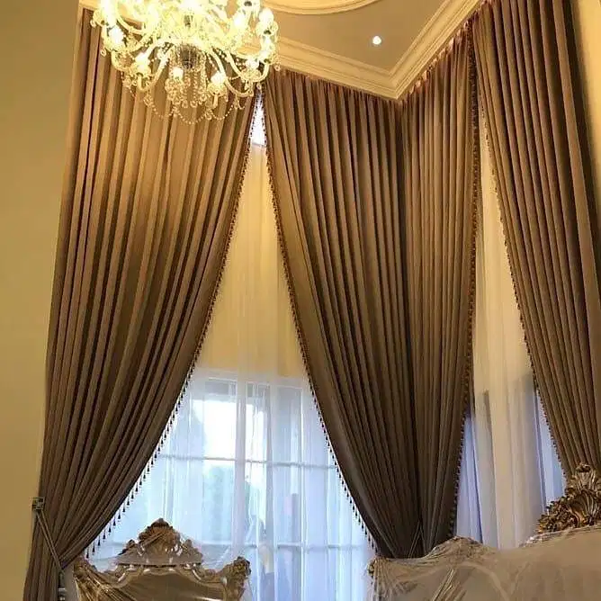 Jasa Pasang Gorden Custom Wallpaper Dinding 3D Gordyn Hordeng Korden