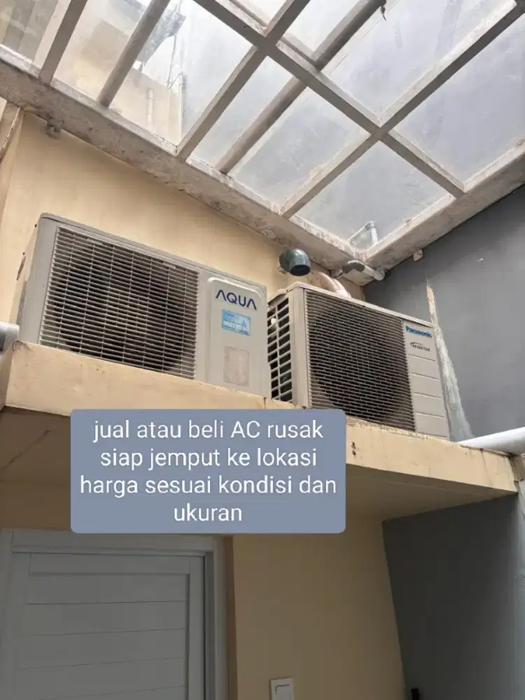 Tampung AC bekas