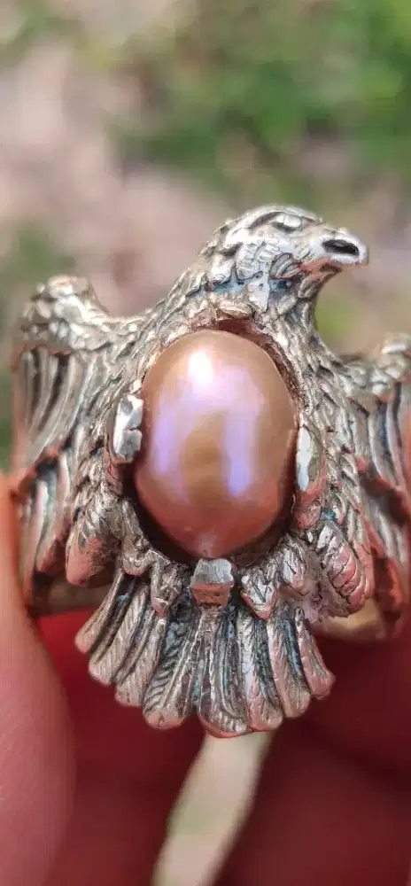 (Jual Rugi) Permata Natural South Sea Pearl Color Pink - Rare