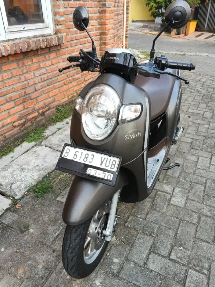 Honda Scoopy Stylish 2020 Mulus Pajak On Panjang