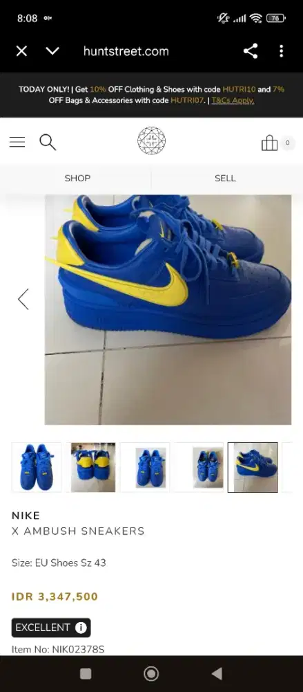Dijual Sepatu Nike Apadaanya