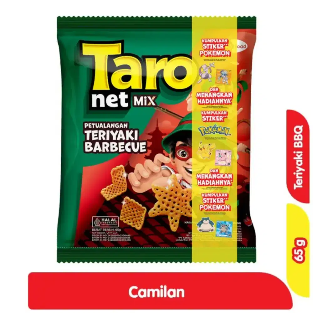 Chiki Taro Net Teriyaki 65gr