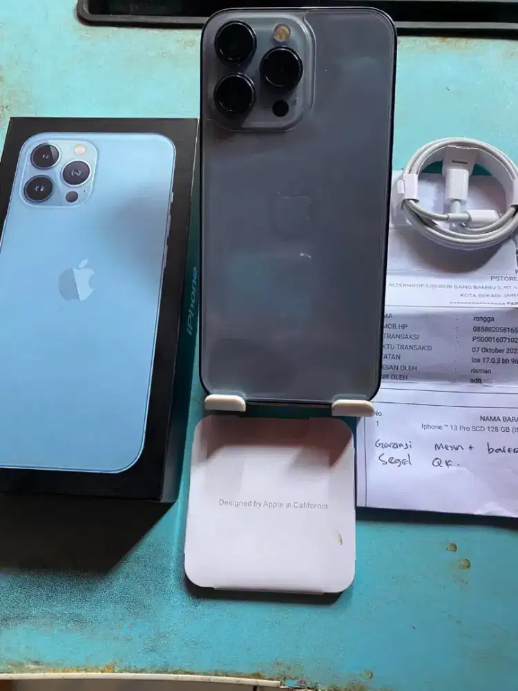 iPhone 13 Pro Inter 128Gb Fullset All Operator