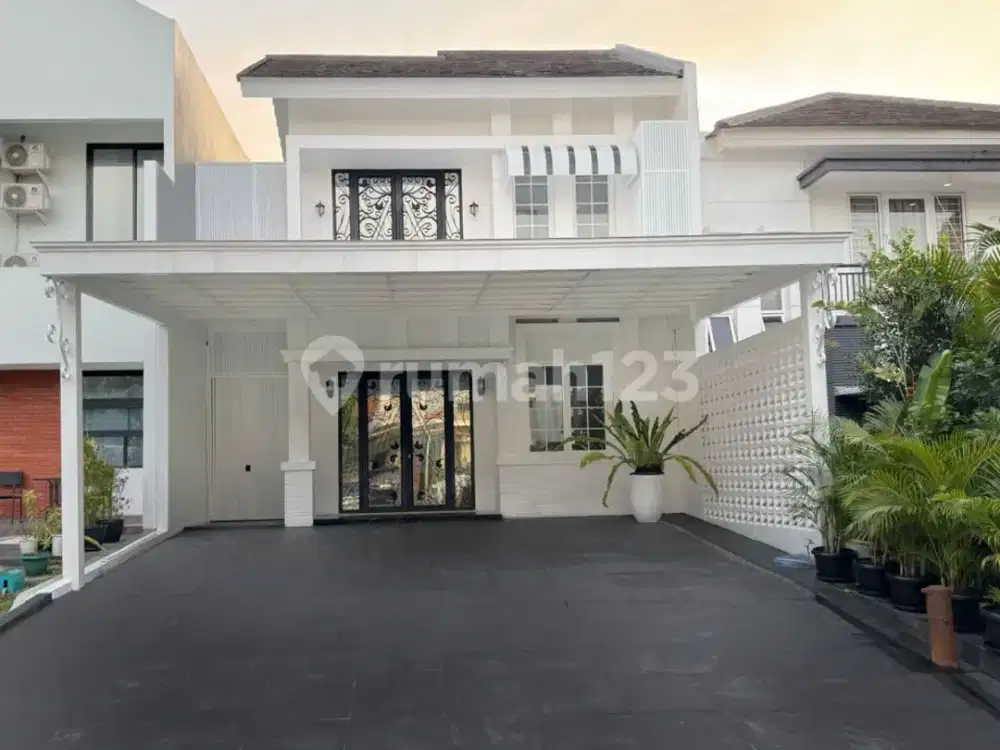 Rumah Bagus Mewah Hadap Timur Di Delatinos Bsd