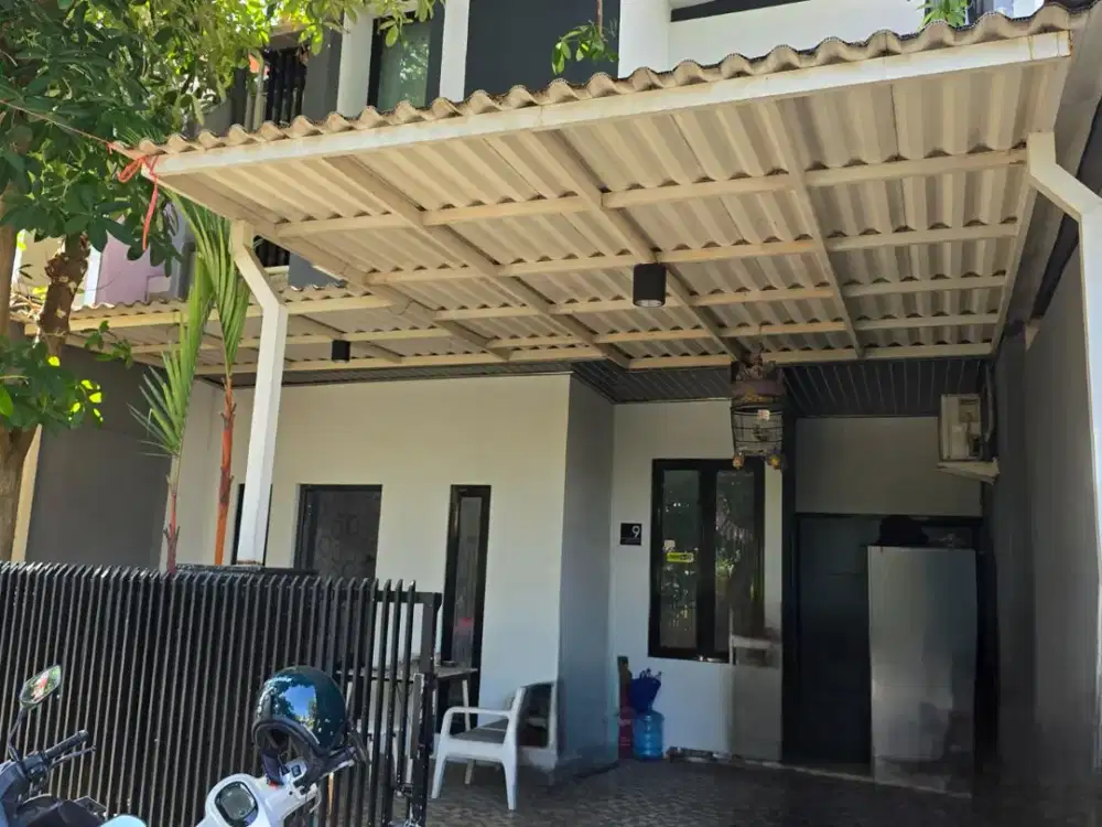 Dijual Rumah Murah 2 Lantai Minimalis Siap Huni Obe Gate Sistem Lokasi Kebraon Surabaya