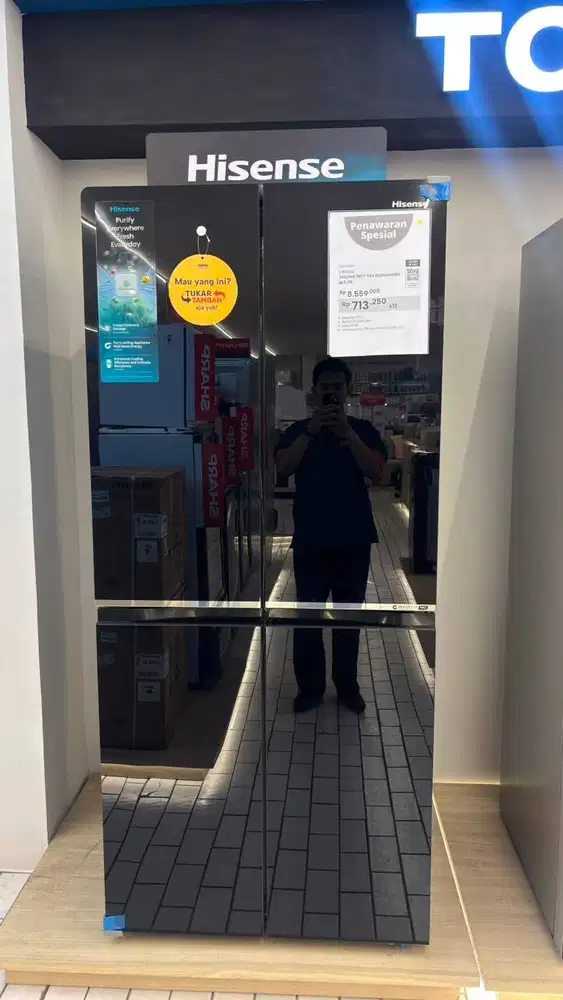 Kulkas Hisense 4 pintu