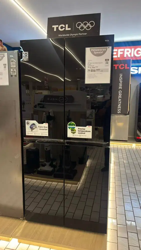 Kulkas TCL 4 pintu