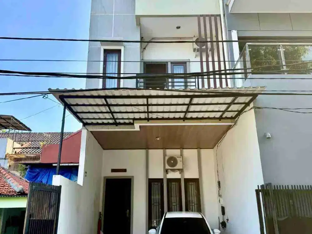 Rumah Luas 4,65 X 16m² di komplek kavling polri Jelambar
