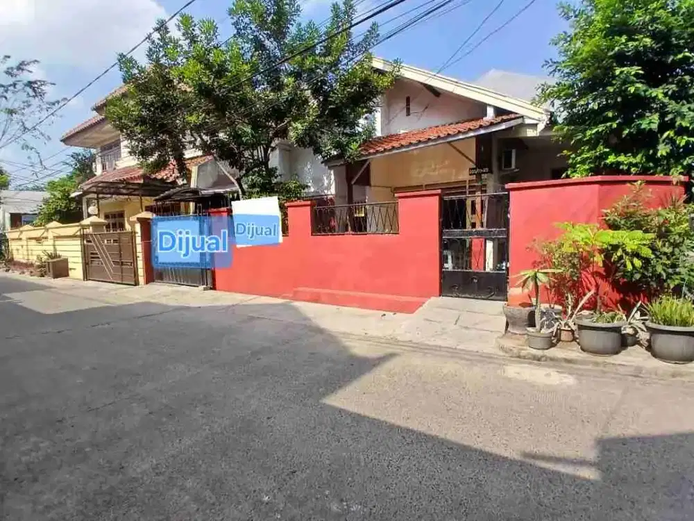 Jual cepat Rumah Hitung Tanah Duren sawit Jakarta Timur