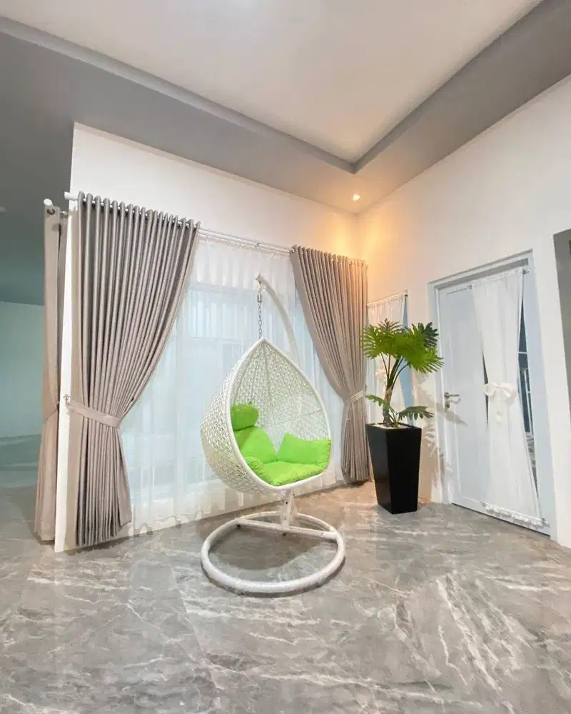 Menerima Pemasangan Gorden Wallpaper Dinding 3D Gordyn Hordeng Korden