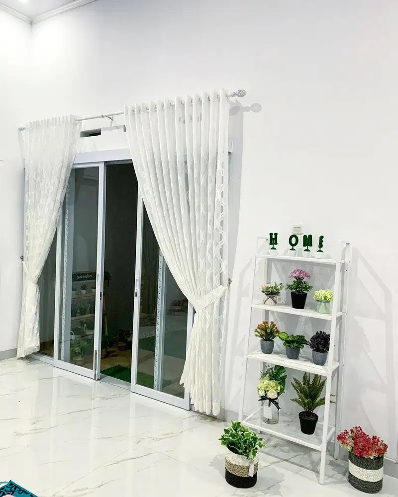 Jasa Pasang Gorden Custom Wallpaper Dinding 3D Gordyn Hordeng Korden