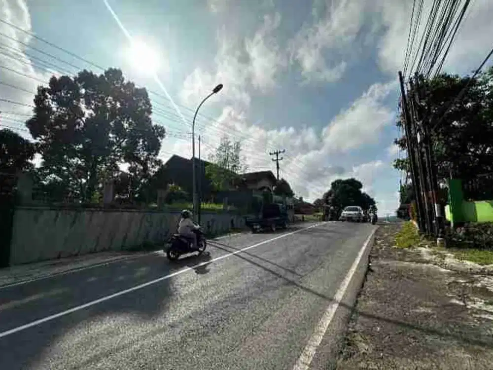 tanah murah nempel jalan raya di karanggeneng gunungpati
