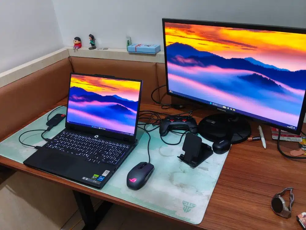 JUAL BU LENOVO LEGION 5i i7-13650HX RTX 5050 8GB RAM 16GB