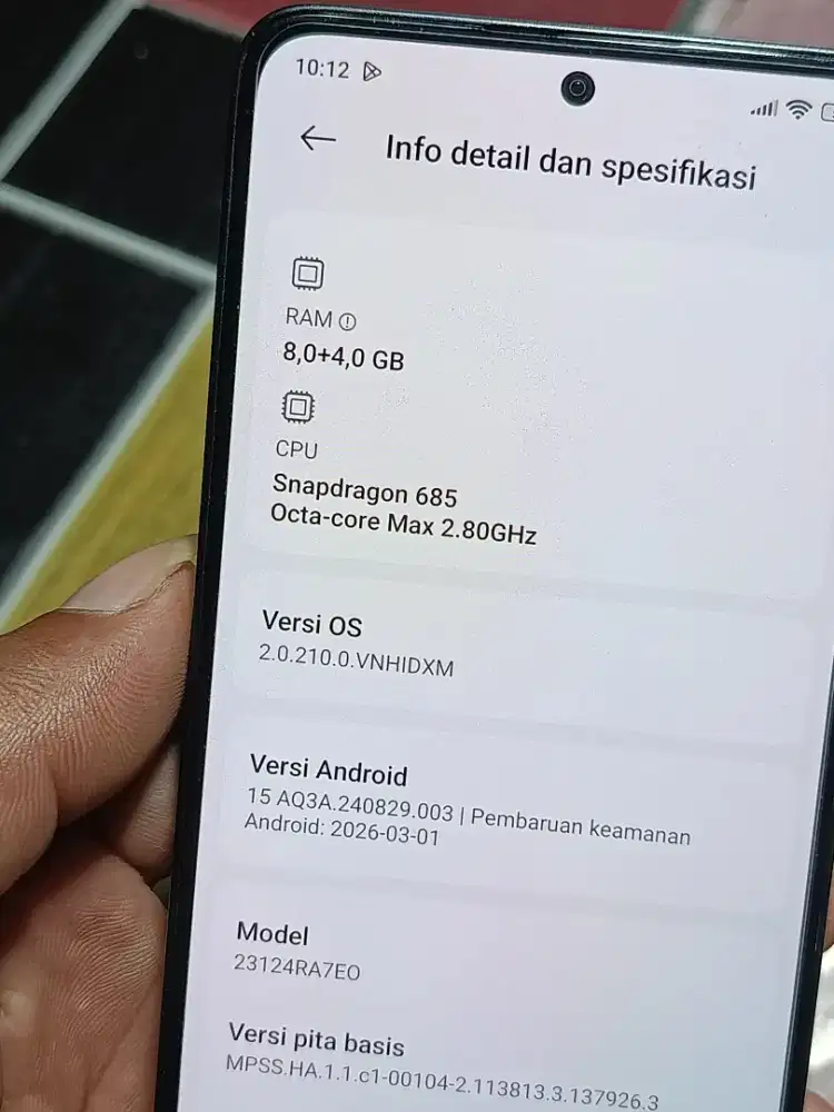 Redmi Note 13 lengkap RAM 8 internal 256