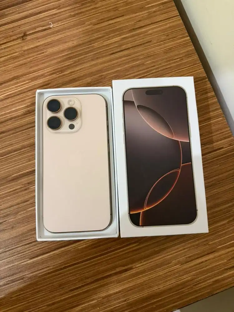 iPhone 16 pro desert titanium 128gb