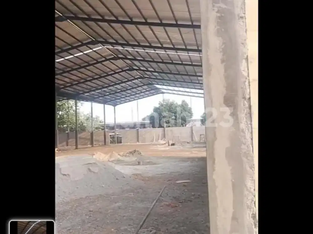 Gudang Proses Bangun di Pasar Kemis Tangerang
