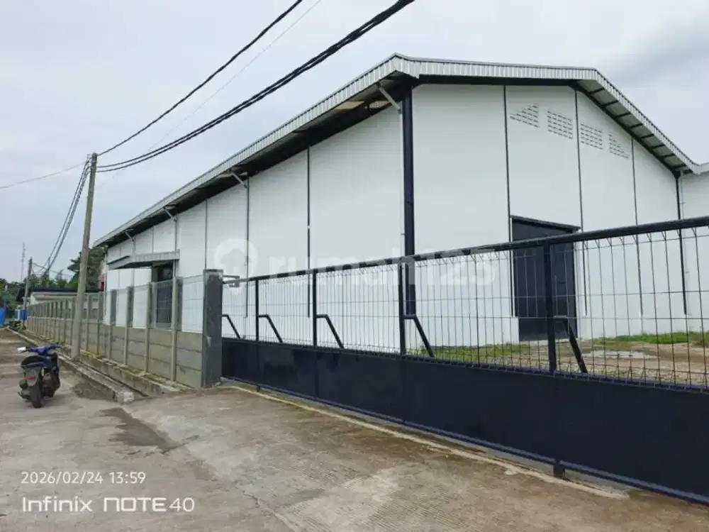Dijual Gudang Ijin Industri di Balaraja Tangerang