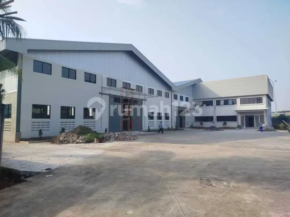 Dijual Gudang Baru Ijin Industri di Cikupa Tangerang