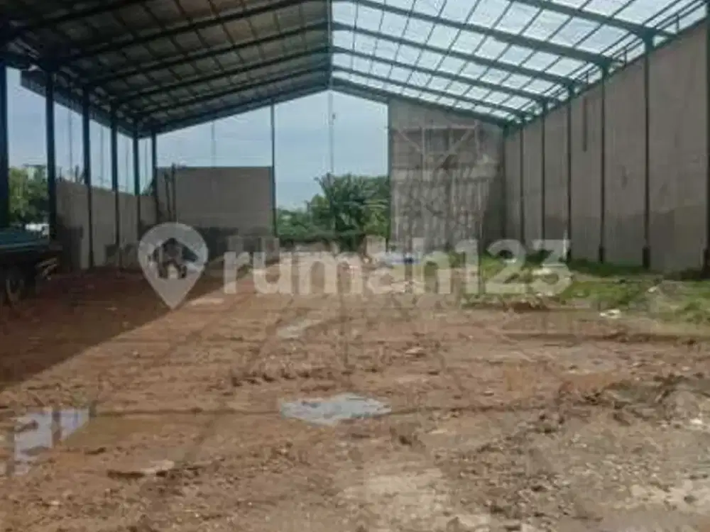 Disewakan Gudang Baru Bangun di Cikupa Tangerang
