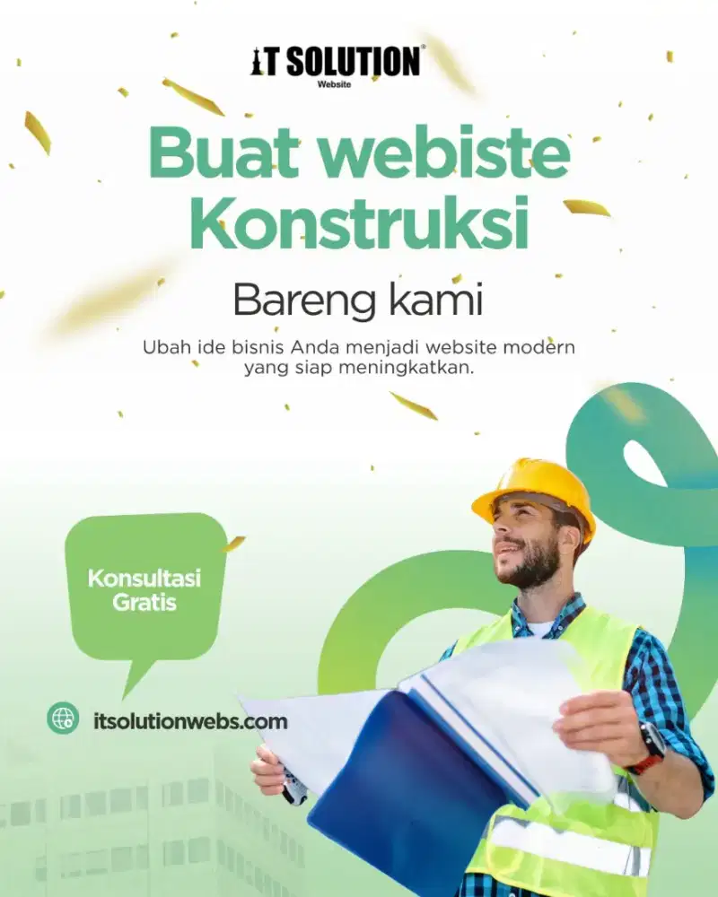 Paket Website Kontruksi Profesional