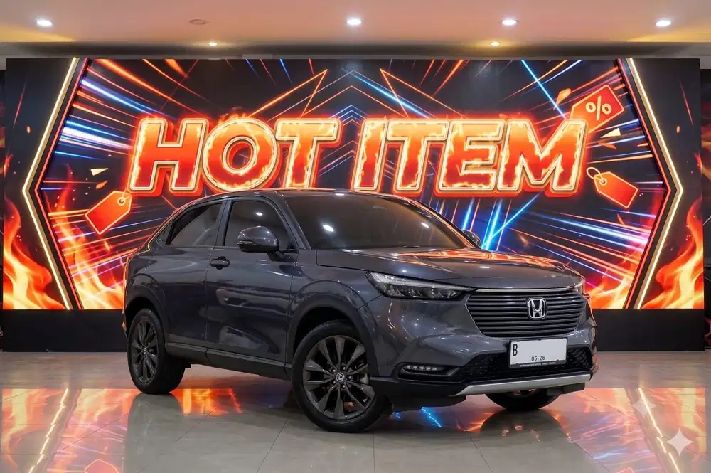 HONDA HRV SE MATIC 2023..PAJAK MEI 2027 ABU ABU