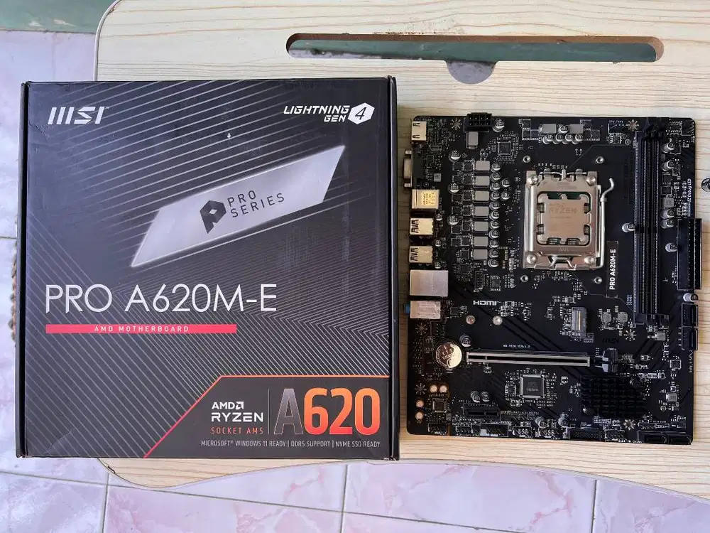 Paket Ryzen 5 7500F + MSI PRO A620-E AM5