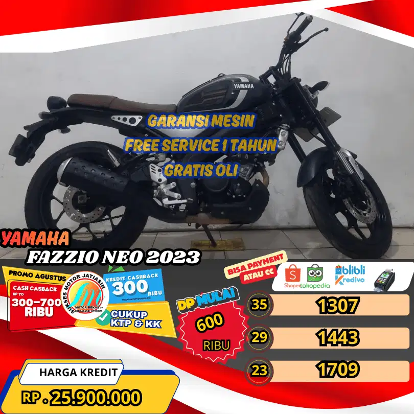 YAMAHA XSR 2021 BISA PAYMENT SPYLATER KREDIVO & CC (SUKSESMOTOR)