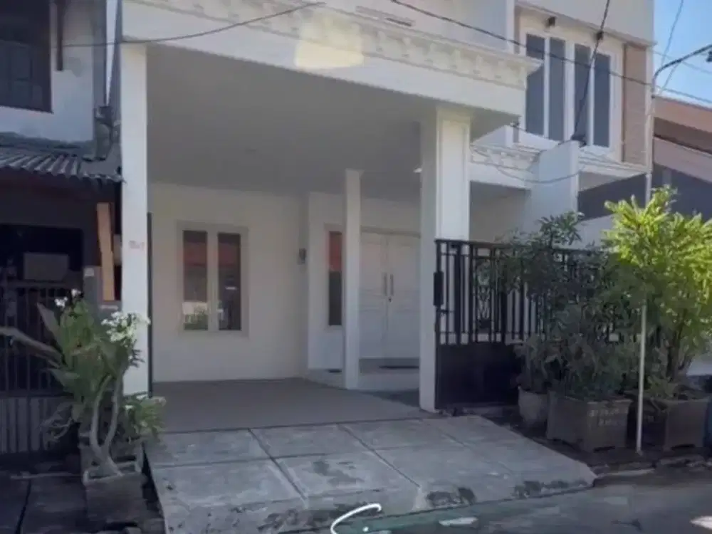 Dijual rumah minimalis 2 lantai baru Rungkut Menanggal Harapan Surabaya Selatan