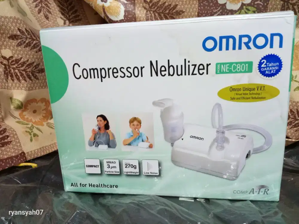 Alat terapi compressor nebulizer