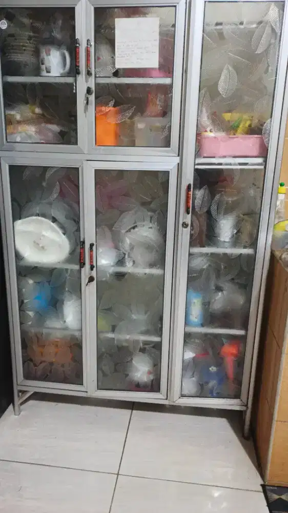 Rak piring kaca jumbo
