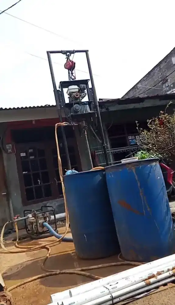 Service mesin air / pengeboran sumur jetpump