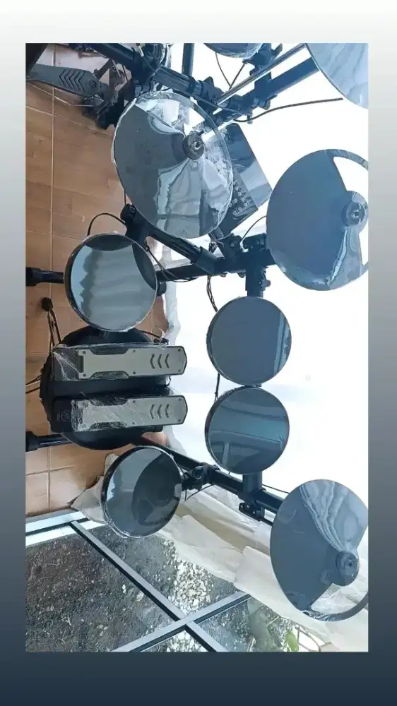 YAMAHA DRUM ELEKTRIK 402 . BONUS SPEKER . KURSI DRUM
