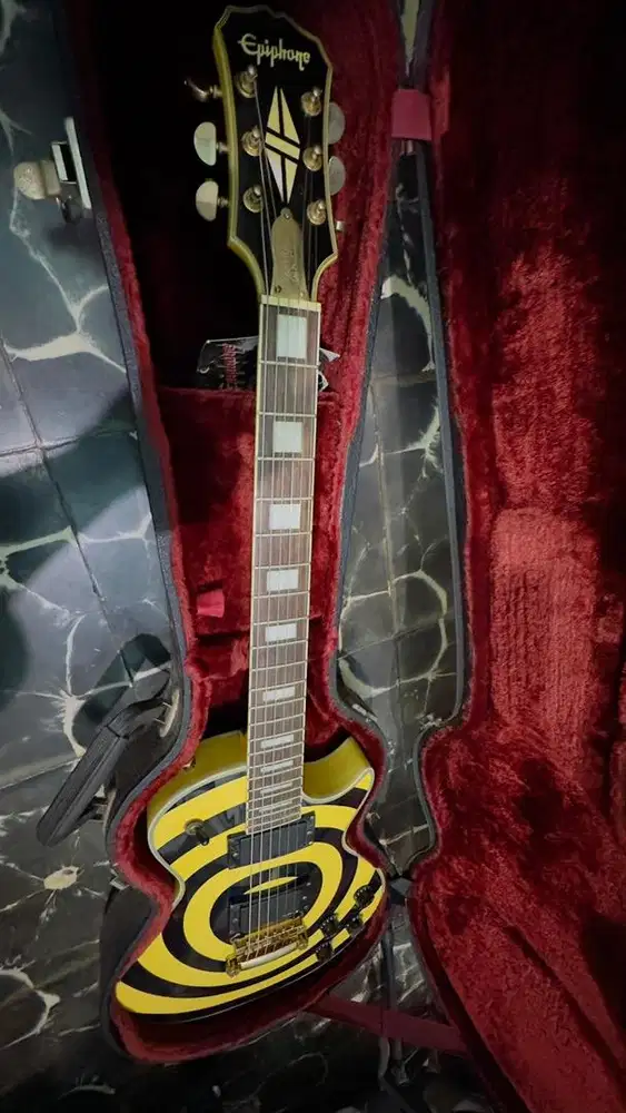 *EPIPHONE ZAKK WYLDE LES PAUL CUSTOM BULLSEYE*