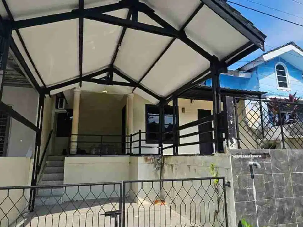 DISEWAKAN RUMAH FULLFURNISH SIAP HUNI DALAM PERUMAHAN BALIKPAPAN BARU