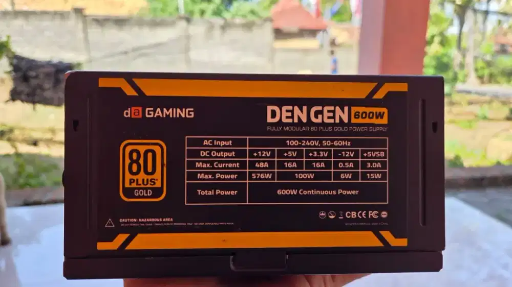 PSU Digital Alliance DEN GEN 600W 80+GOLD FULL MODULAR