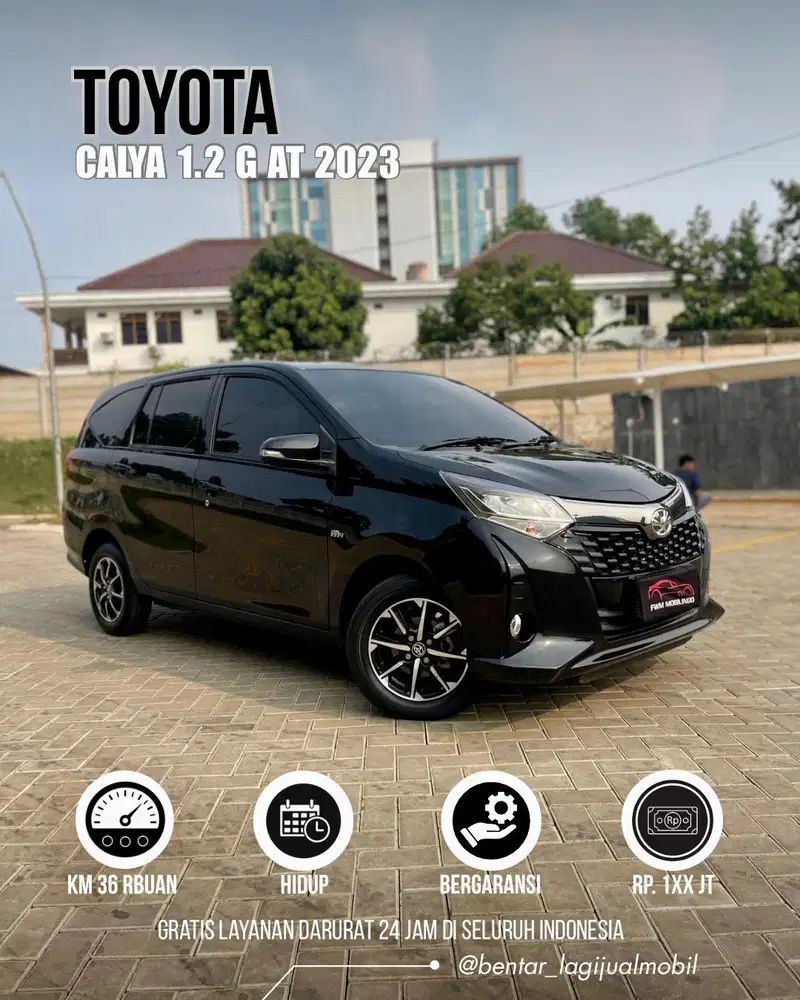 Toyota Calya 1.2 G AT 2023