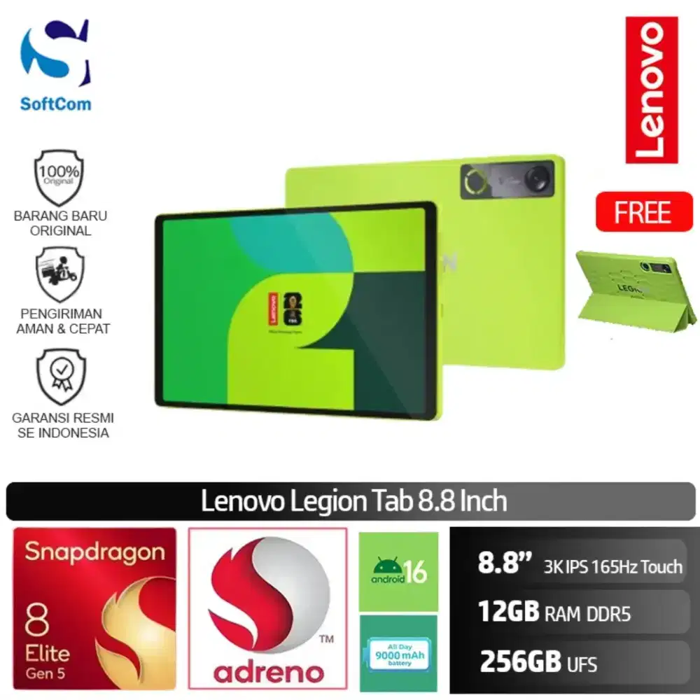Cicilan Tablet Lenovo legion gen 5 stok terbatas