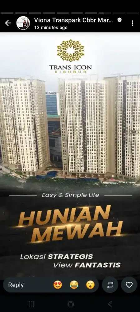 Apartemen Transpark Cibubur