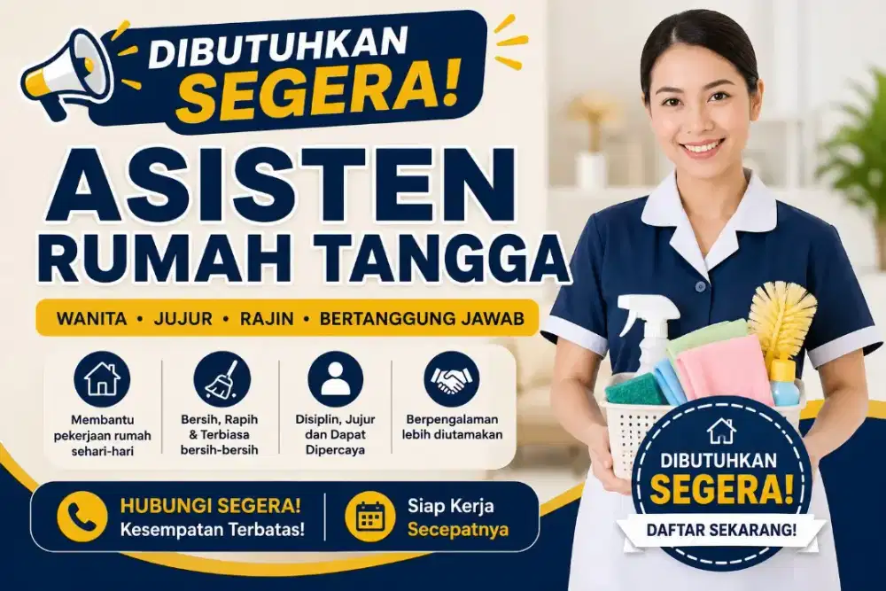 Dibutuhkan segera ART dan OB