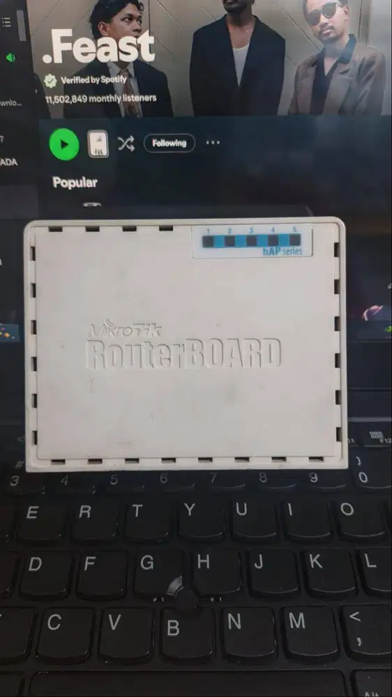 Mikrotik hAP RB951Ui-2nD Bekas Like New
