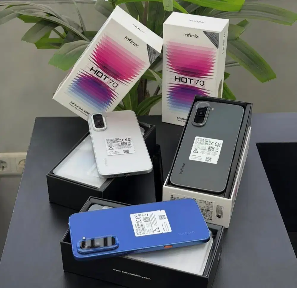 Infinix Hot 70 8/128 night pulse (baru)/msi