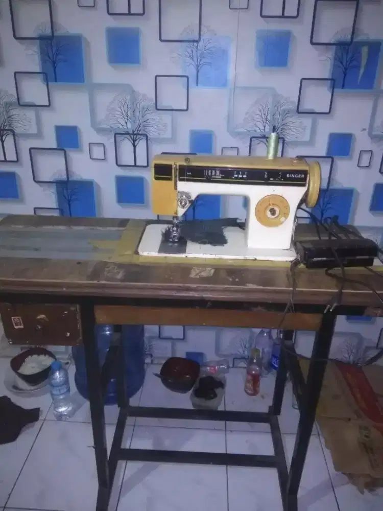 Mesin lubang kancing fullset