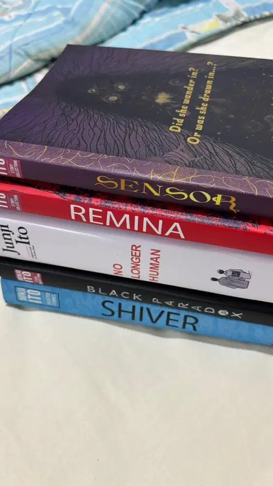 Koleksi manga junji ito set (5 buku)